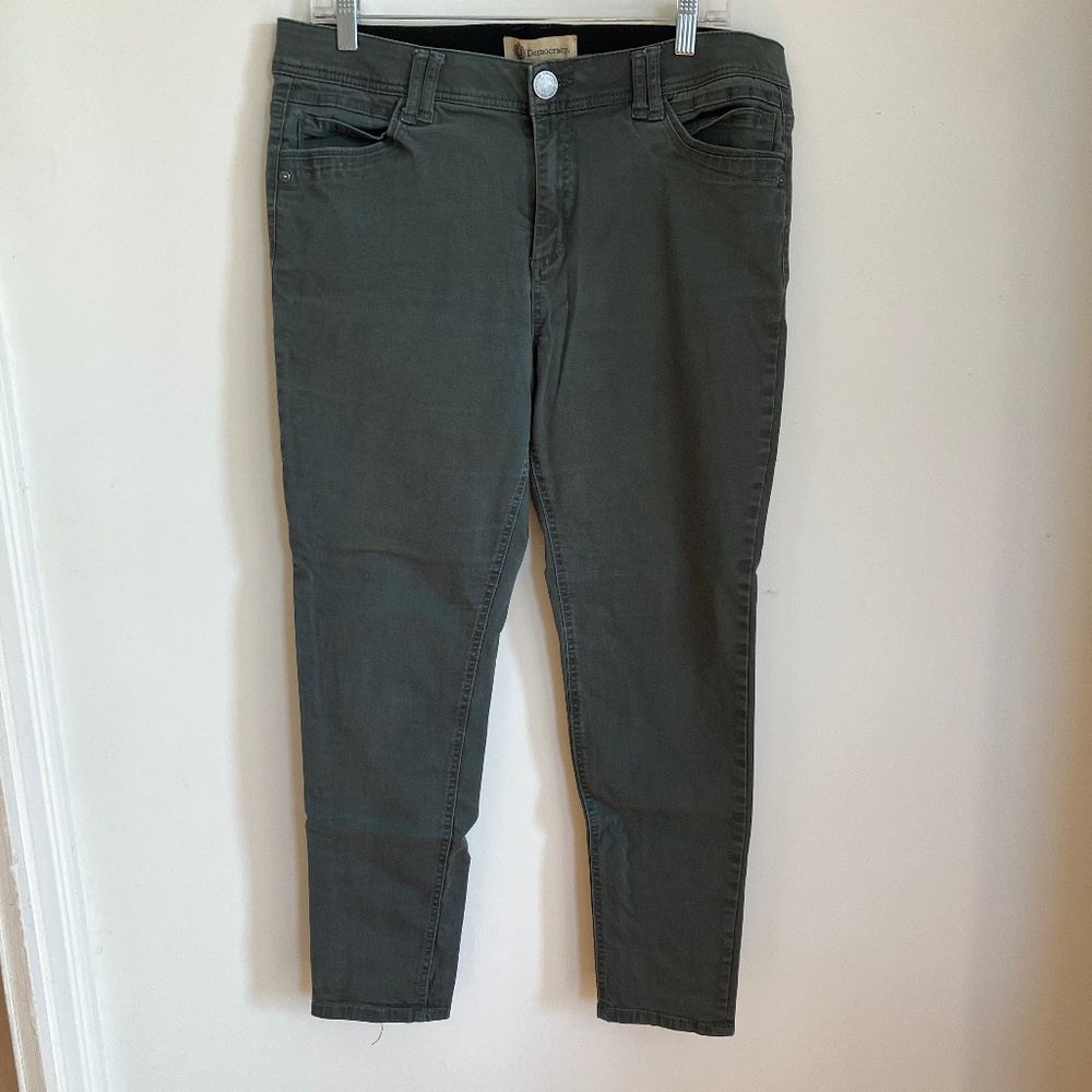 Democracy green ab-technology skinny jeans - Size 14